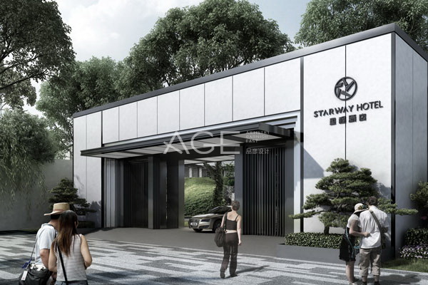 酒店設(shè)計(jì)入口綠植怎樣搭配？